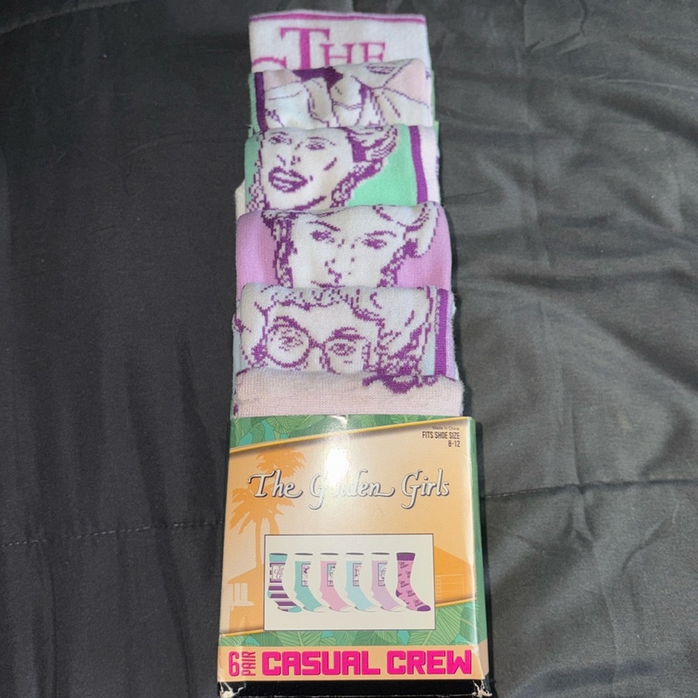 Golden Girls Crew Socks